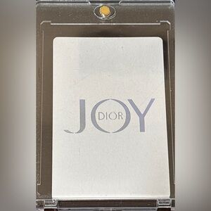NWOT Dior Joy Holographic Playing Card - Jack of Hearts